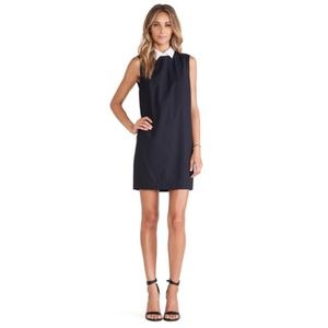 Theory Audrice Dress in Navy
